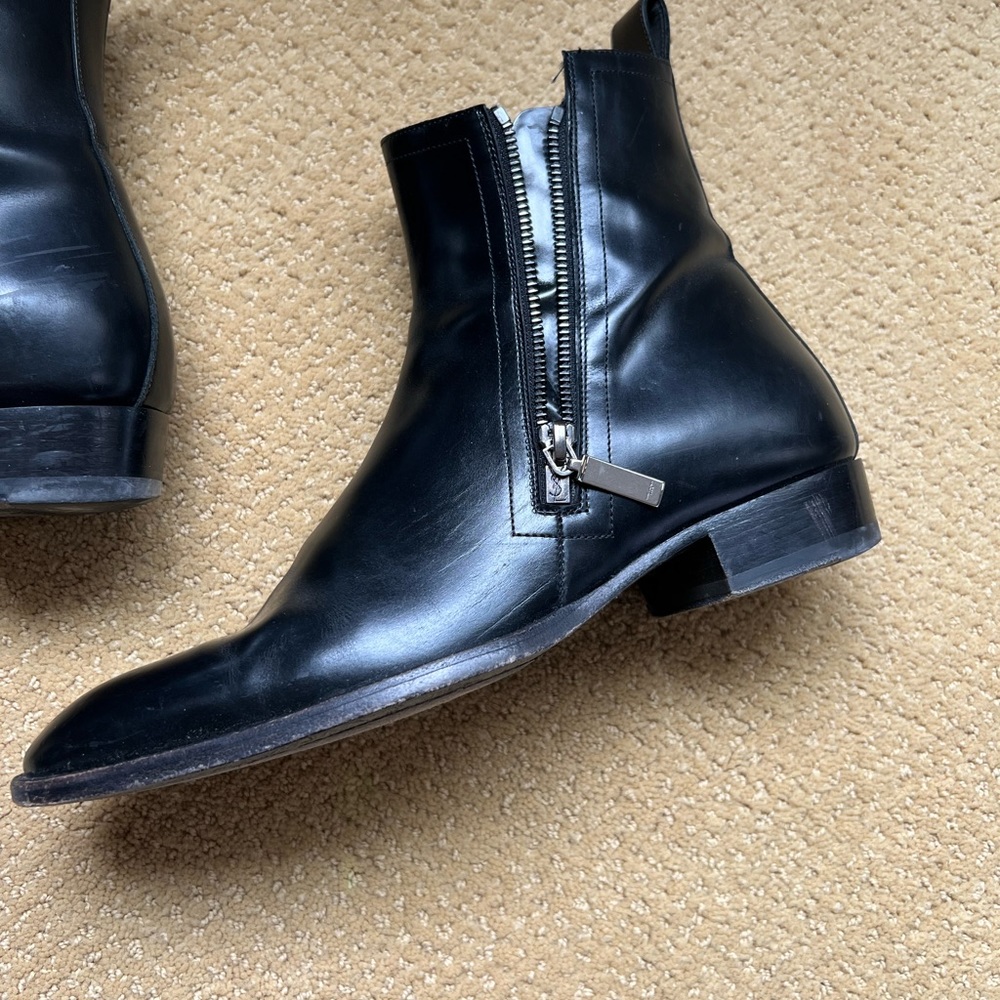 Saint Laurent black boots - Picture 8 of 15